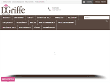 Tablet Screenshot of dgriffe.com